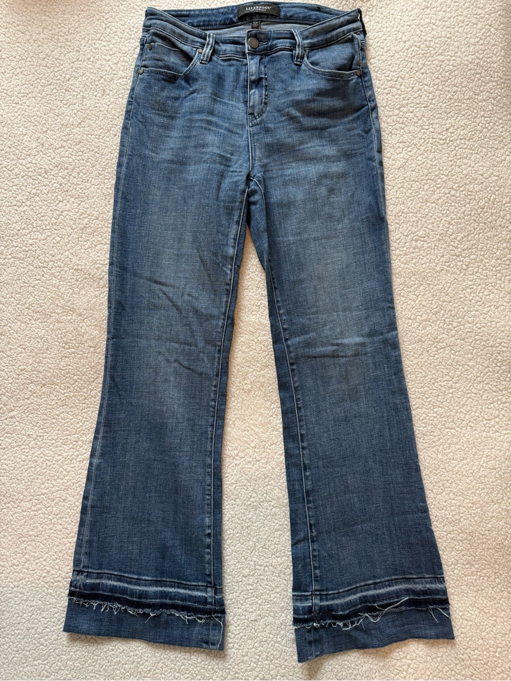 Liverpool “LUCY” bootcut jeans, blue